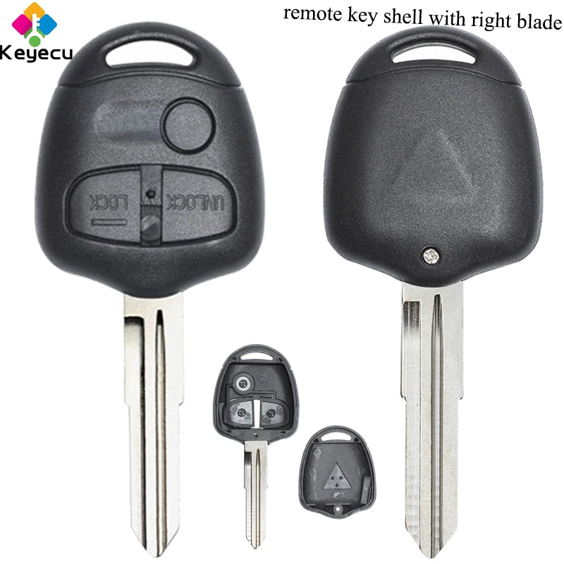 Запасной пульт дистанционного управления KEYECU для автомобильного ключа с 3