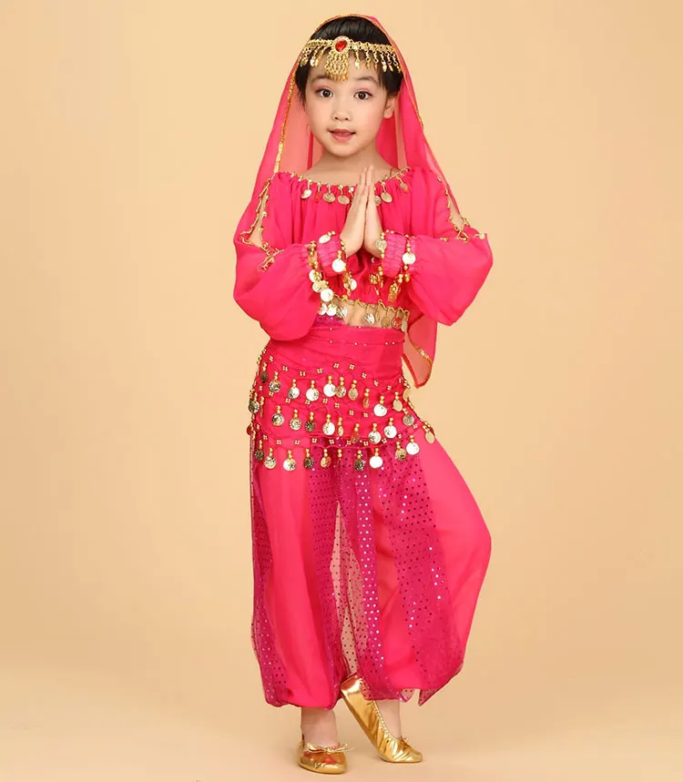 4 шт./комплект Детский костюм для девочек | Тематическая одежда и униформа