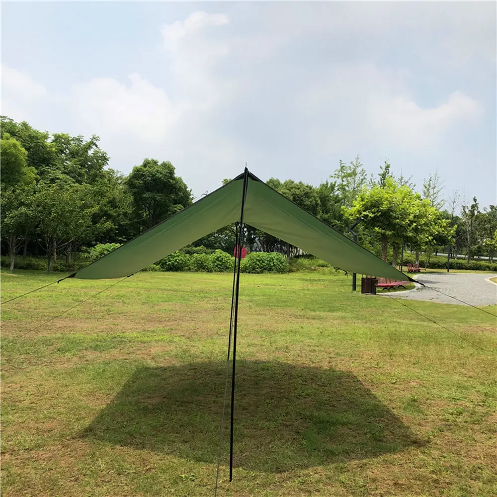 Шестигранная дождевая муха 4x3 м водонепроницаемый солнцезащитный козырек для