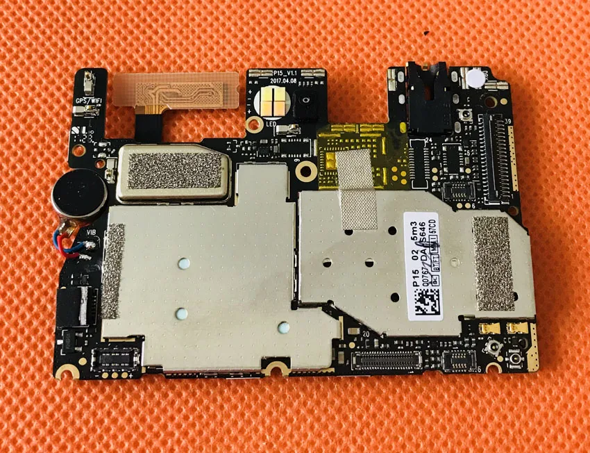 Original mainboard 6G RAM+128G ROM Motherboard for Ulefone T1 Helio P25 Octa Core 5.5 inch FHD Free shipping | Мобильные телефоны и