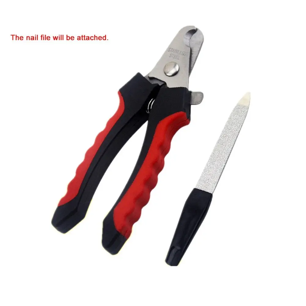 Машинка для стрижки когтей домашних питомцев нержавеющая сталь ножницы груминга