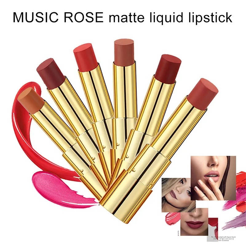 1 шт. Женская матовая губная помада водостойкая долговечная увлажняющая
