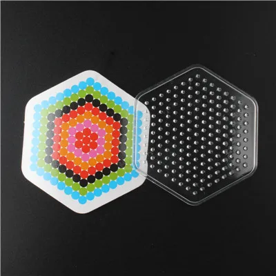 LB4 5 мм 3D головоломка Pegboards шаблоны для Хама бусины игрушки Perler бисер Развивающие игрушки для детей искусство ручной работы - Цвет: LB4