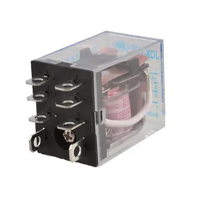 JQX-13F2Z AC 200V 220V Катушка 10A 240VAC 28VDC 8 Pin DPDT реле общего назначения