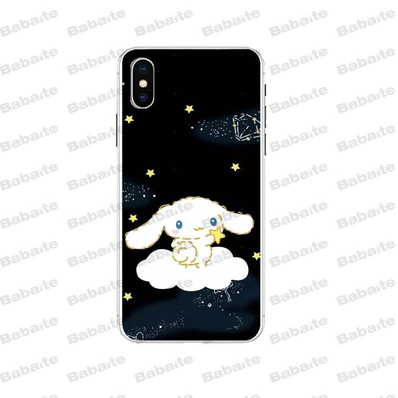 Babaite cinnamoroll Модный чехол для телефона с принтом, аксессуары для Apple iPhone 8 7 6 6S Plus X XS max 5 5S SE XR
