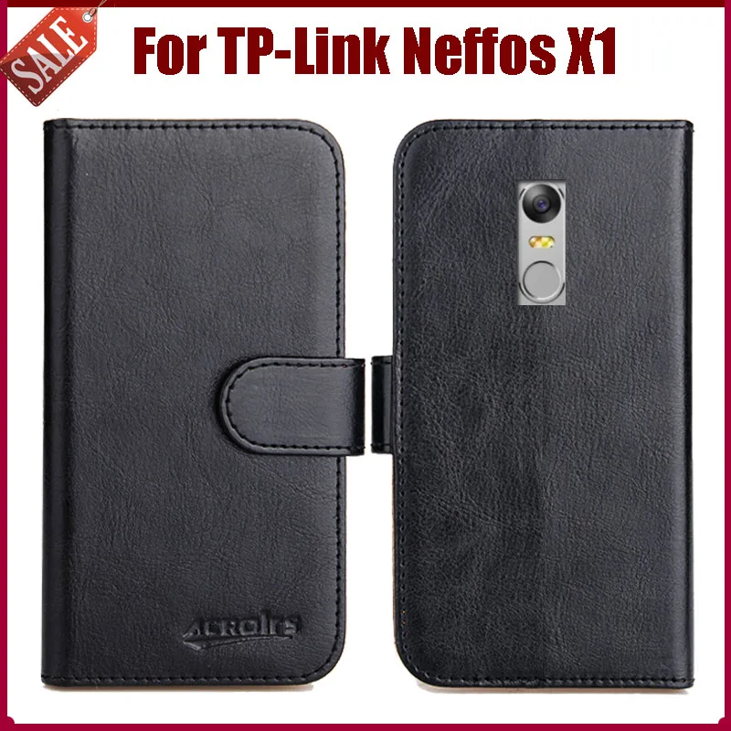 

TP-Link Neffos X1 Case New Arrival 6 Colors High Quality Flip Leather Protective Phone Cover For TP-Link Neffos X1 Case