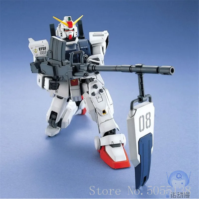 Модель Bandai Gundam в наличии сборе 76371 мг 1/100 RX 79[G] строительная модель искусственная