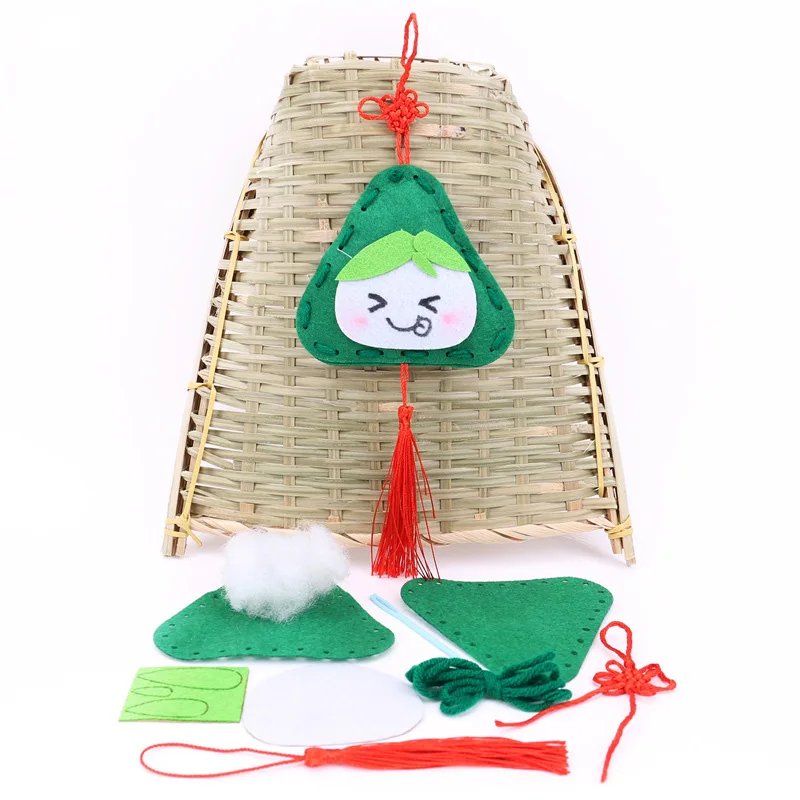 Zongzi Детский сад много декоративных поделок diy игрушки папа трофей/медаль ремесла детские развивающие игрушки для детей подарок девочка/мальчик Рождественский подарок - Цвет: Zongzi