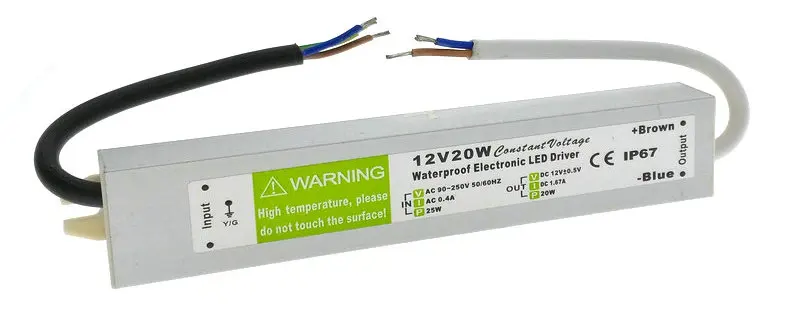 IP67 Водонепроницаемый светодиодный драйвер DC12V светильник ing трансформаторы для приготовления пищи на воздухе светильник Питание адаптер мощностью 10 Вт, 20 Вт, 30 Вт, 45 Вт, 60 Вт, 100 Вт 150W