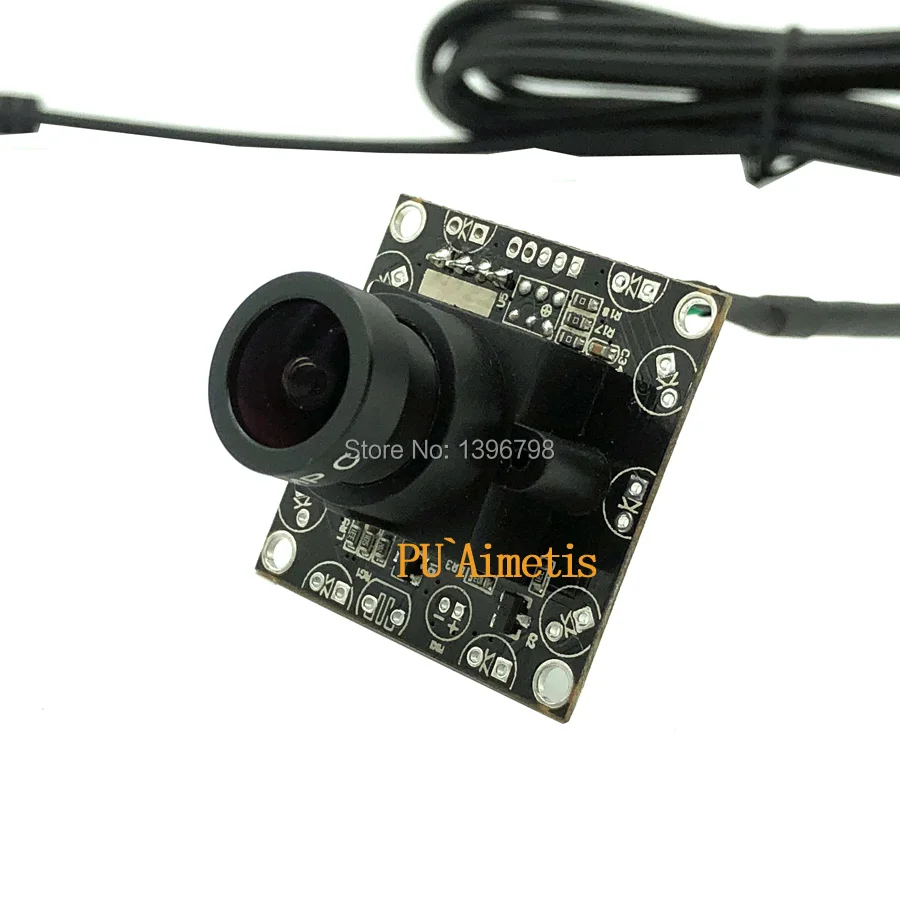Камеры наблюдения PU'Aimetis 2MP 720P HD 3MP 3 6 мм объектив 90 градусов USB2.0 модуль камеры|camera