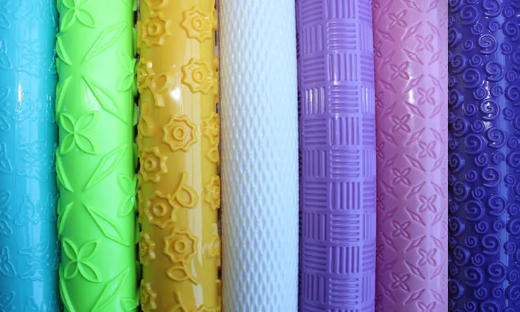 12 дизайнерских красочных пластиковых рельефных текстурированных узоров помадки