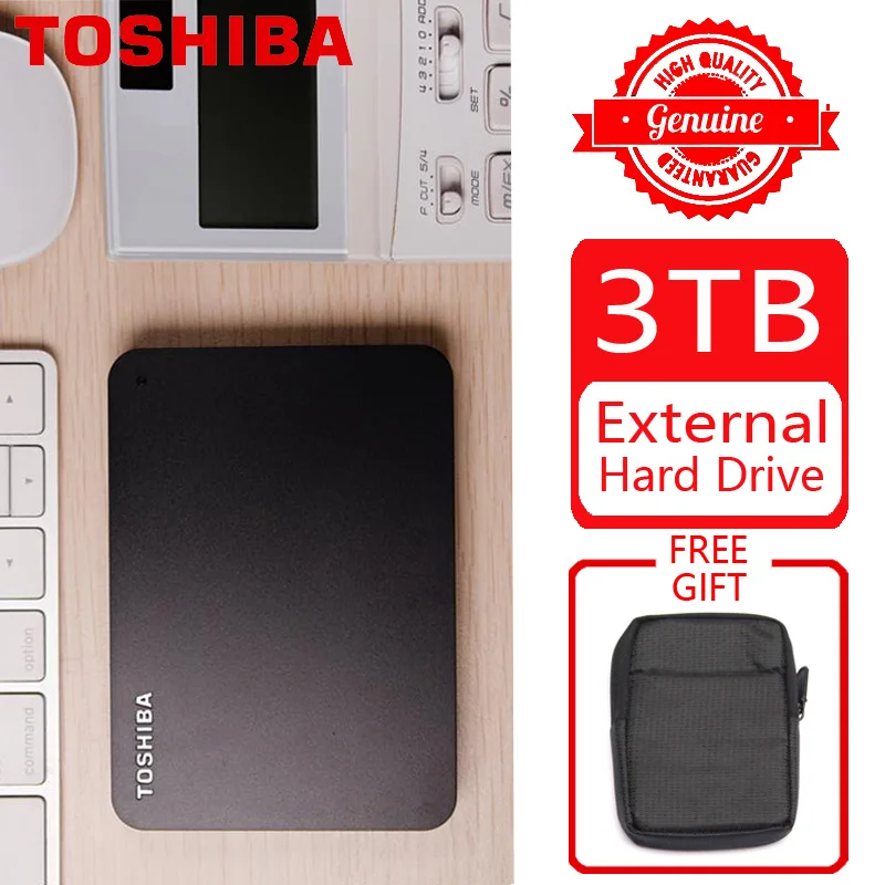 TOSHIBA 3 ТБ внешний жесткий диск HDD HD портативное запоминающее устройство CANVIO BASICS USB 0