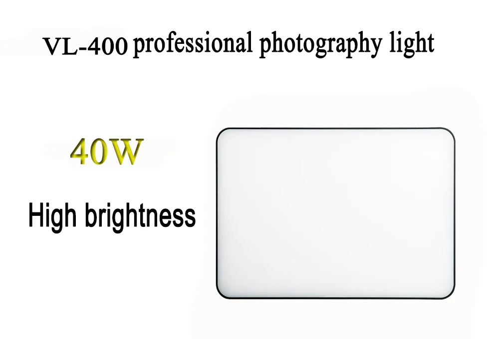 Viltrox VL 400T 40W LED Studio Video Light для камеры Fotografia двухцветная с регулируемой яркостью Canon