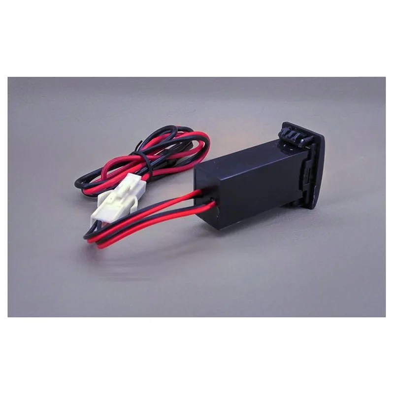 USB зарядное устройство автомобильное разъем напряжение дисплей Температура аудио VOL. V TEM для Suzuki