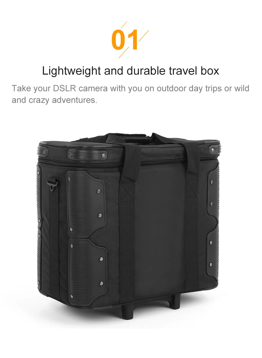Наружная съемка ролик Draw-Bar Box Stuido Flash Carry чехол для профессиональной фотографии фото видео студия комплект