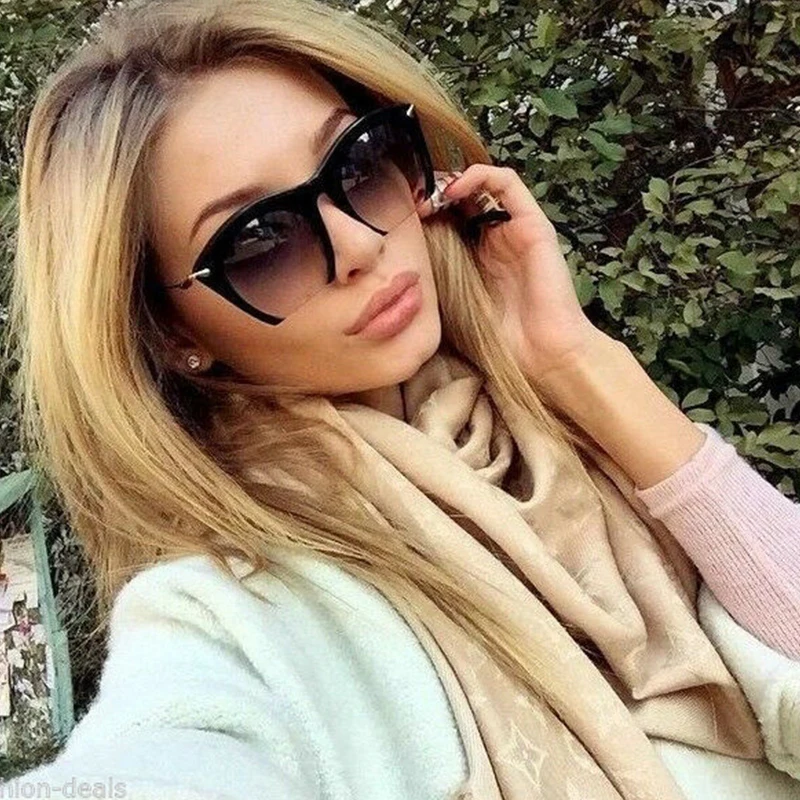 Женские солнцезащитные очки RFOLVE Винтажные Солнцезащитные в полуоправе с защитой