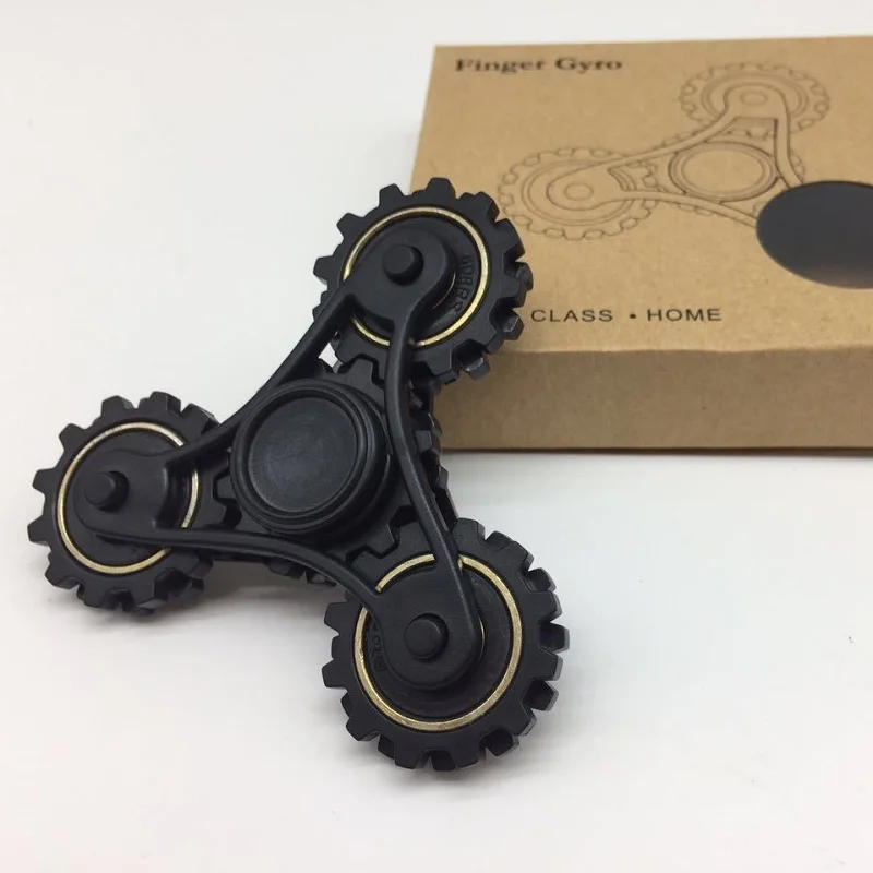 Ручной Spiner Непоседа игрушки непоседы блесны 4 Шестерни Spinner ерзает руки стресс