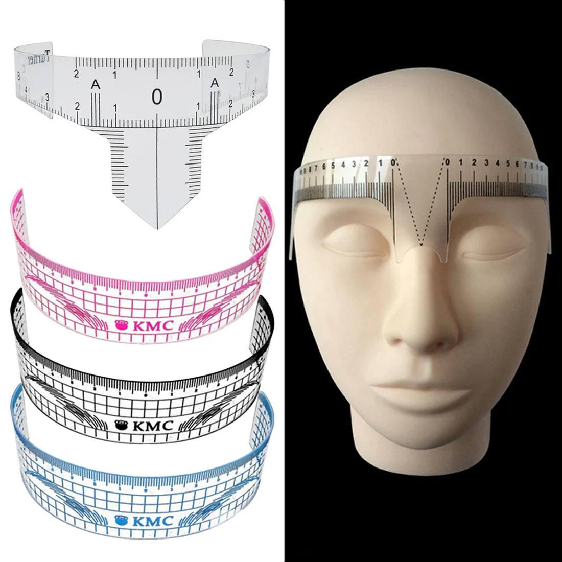 Мерки микроблейдинг Перманентный макияж татуаж для бровей линейка носа