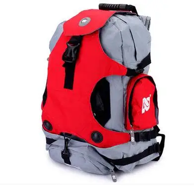Large above size 40 Взрослых Роликовых Коньках Обувь Рюкзак Дважды Сумка Открытый Спортивные Сумки Путешествия Туризм Отдых Рюкзаки Размер Средний и Большой - Цвет: Large above size 40