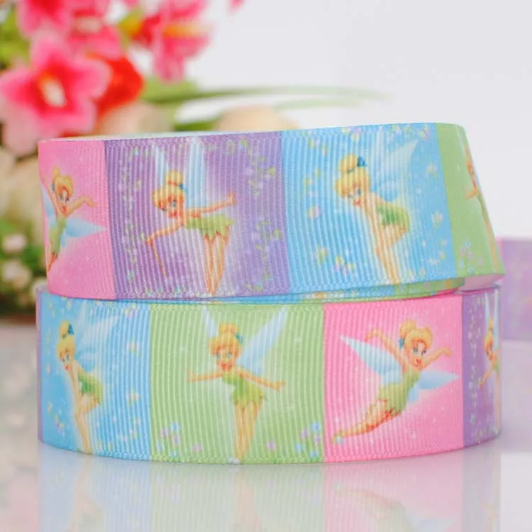 Красивая лента в виде колокольчика 1 &quot 25 мм с принтом героев мультфильмов