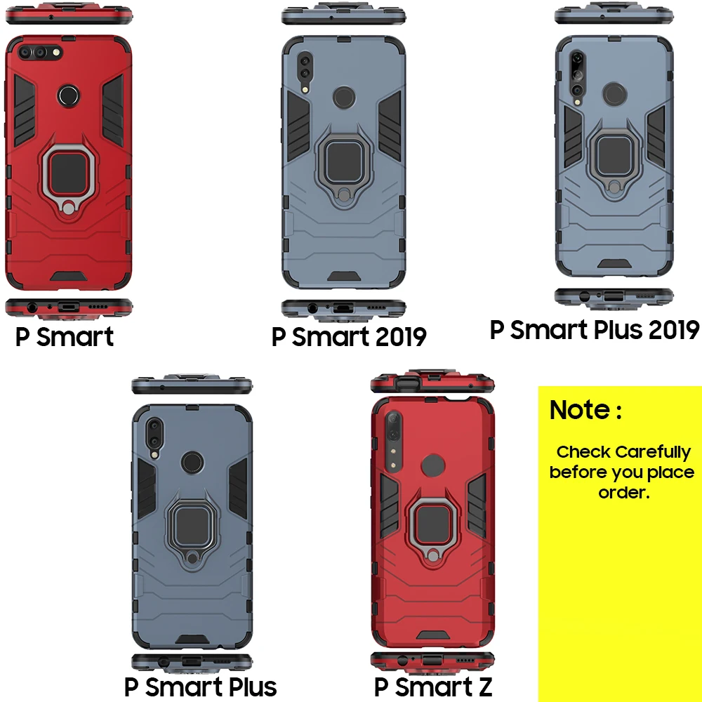 Для huawei P Smart чехол P Smart Plus чехол для huawei P Smart Z бронированный чехол Y5 Y6 Y7 Y9 Prime магнитный автомобильный чехол-держатель