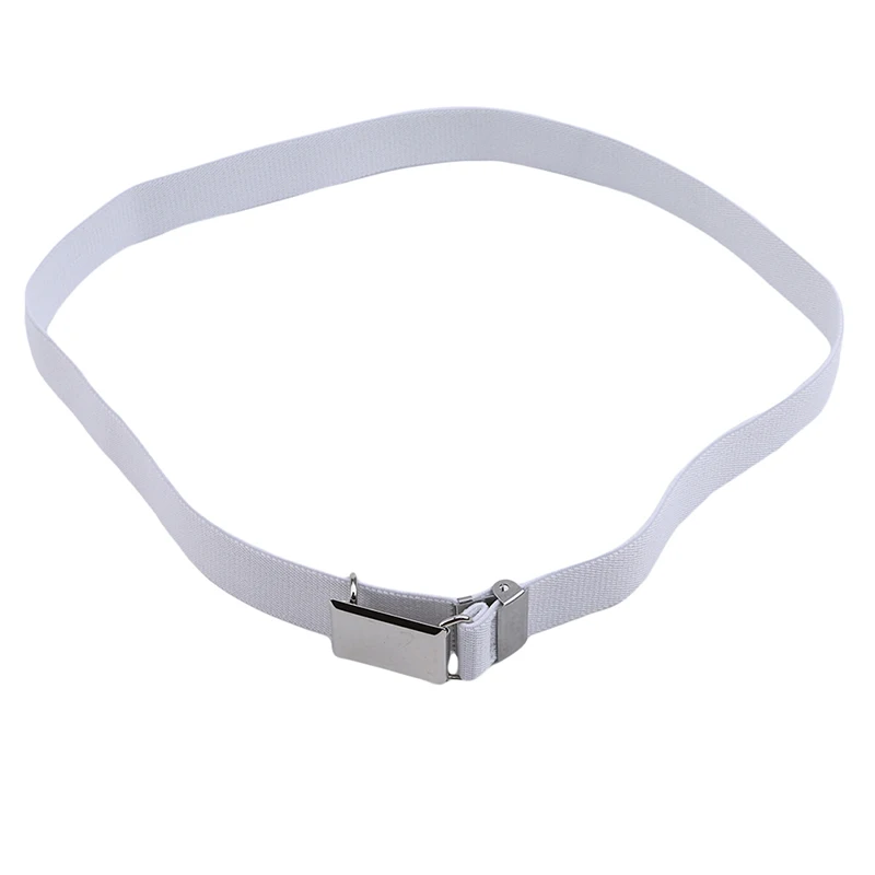 Детские однотонные штаны регулируемый пояс с поясом одежда эластичной резинкой