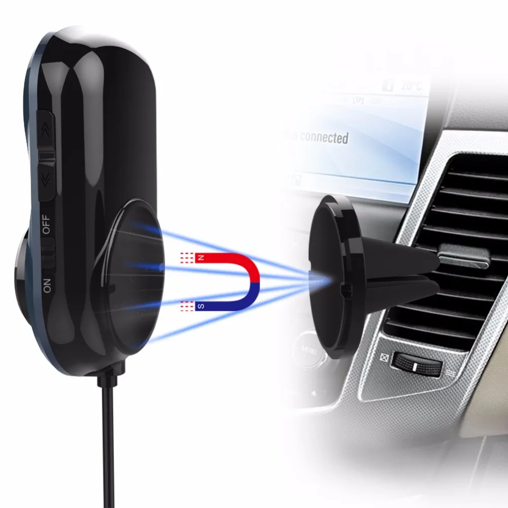 LCAV модный дизайн беспроводной вещательный fm-передатчик для радиостанции bluetooth адаптер двойной usb зарядка fm-передатчик