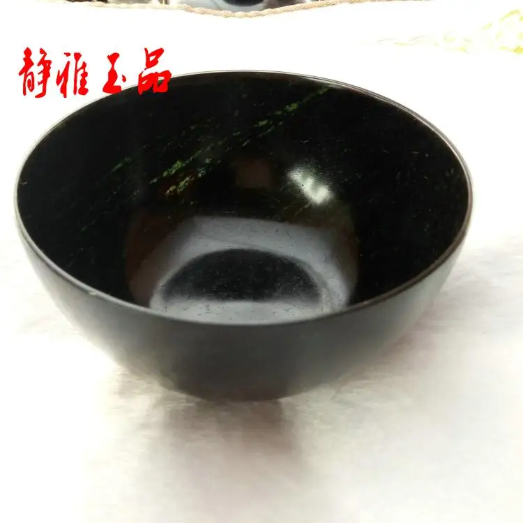 Китай ручной работы нефритовый резной натуральный черновато зеленый нефрит