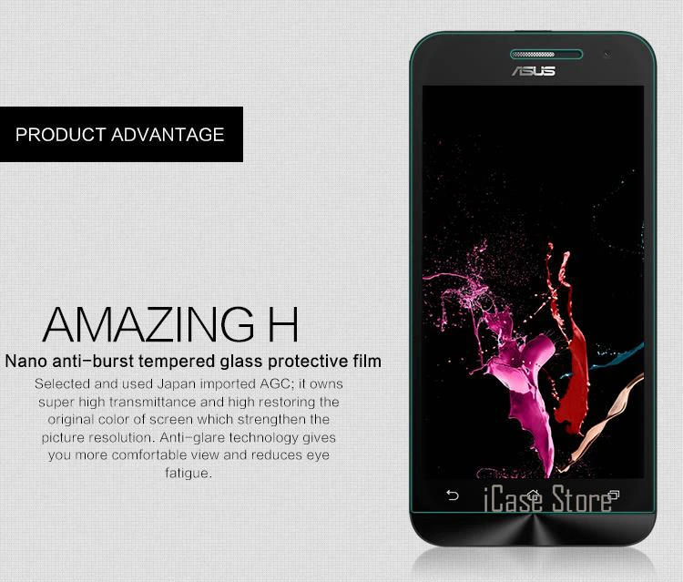 С уровнем твердости 9H 0 26 мм закаленное Стекло для Asus Zenfone 2 Laser Ze500KL Ze550KL 5 GO ZC451TG 3 Max