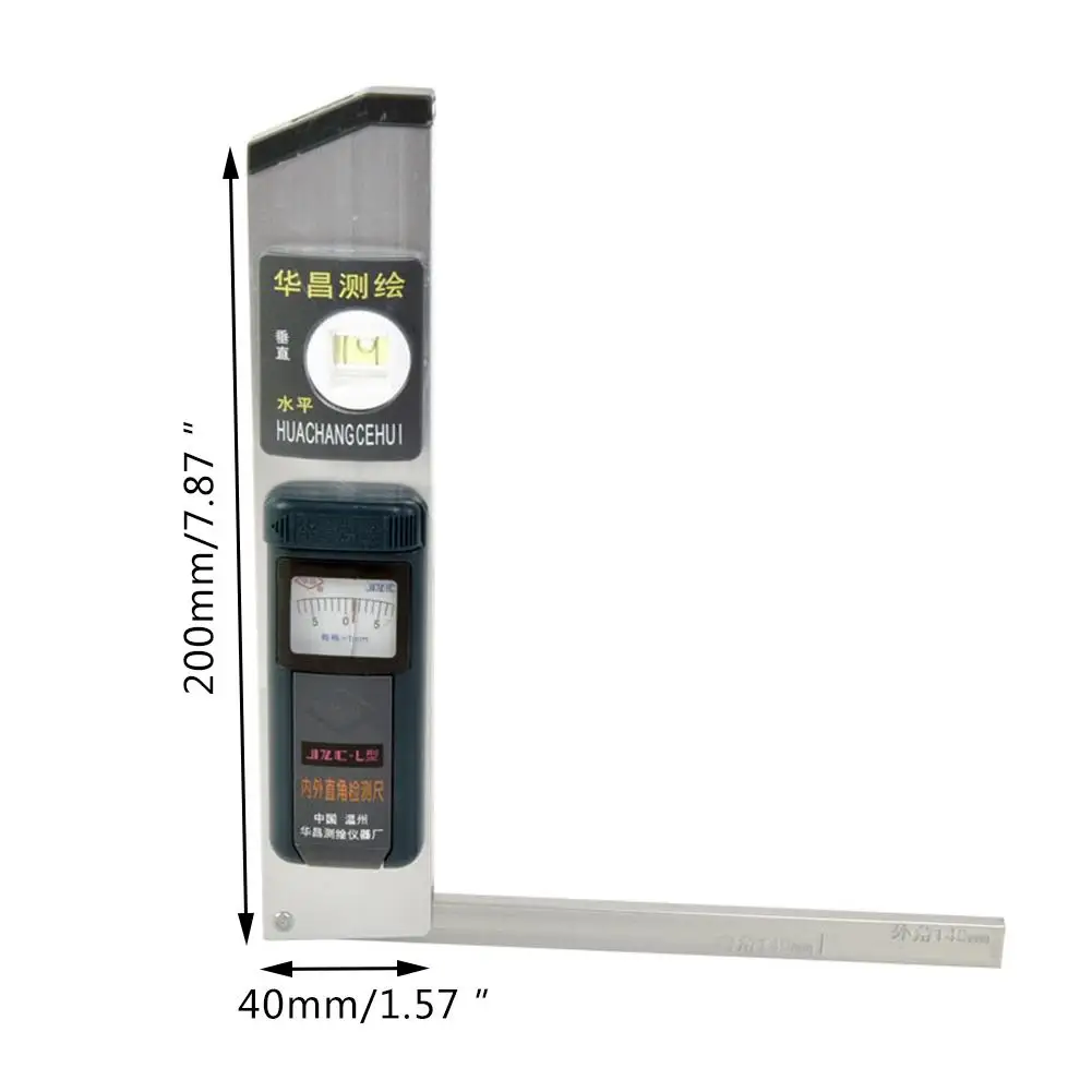 Цифровой датчик угла 0-230Degree линейка транспортира Miltre Angle Finder с магнитной основой подсветки