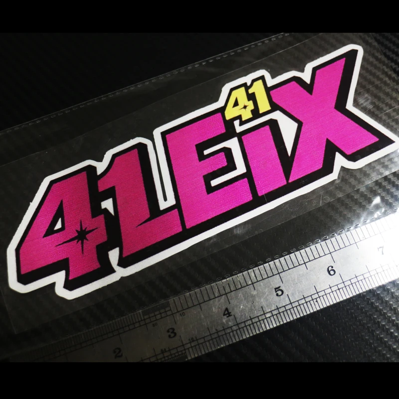 

Sixsub 1 шт 41 EIX Aleix Роза светоотражающие наклейки водонепроницаемый солнцезащитный крем
