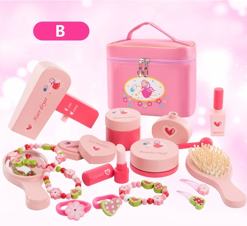 Детская косметика, посылка, коробка для девочек, игровой домик, игрушечный туалетный столик для девочек, подарок на день рождения L2218