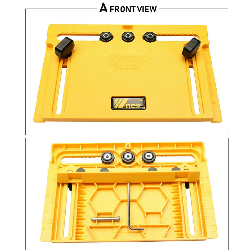 Направляющая для сверления отверстий ручка установки в дверной ручке и