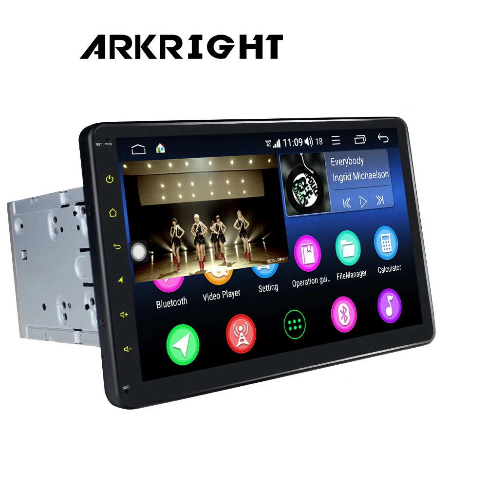 10," 2 din Android автомобильный Радио Аудио стерео плеер 4+ 64 ГБ Автомобильный мультимедийный плеер/gps навигация DSP/4G/Carplay/Android Авто/ips
