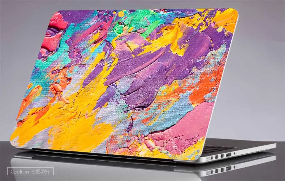 Масляная живопись граффити Кожа ноутбука Наклейка для Macbook Стикер Pro Air retina 11 12 13 15 дюймов Mac hp защитный чехол кожа