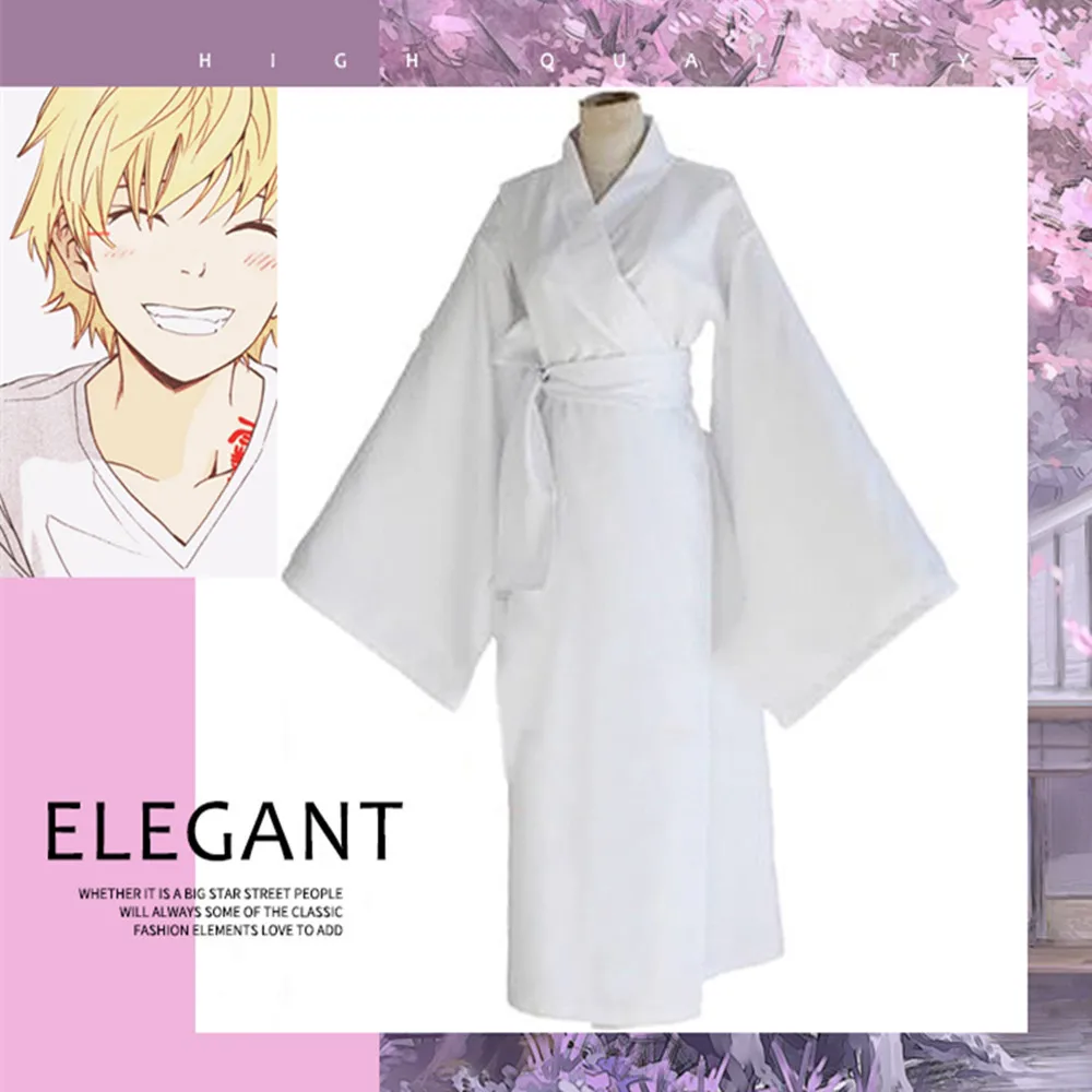 Костюм для косплея Noragami Yato костюм мужчин и женщин Хэллоуина сценического костюма