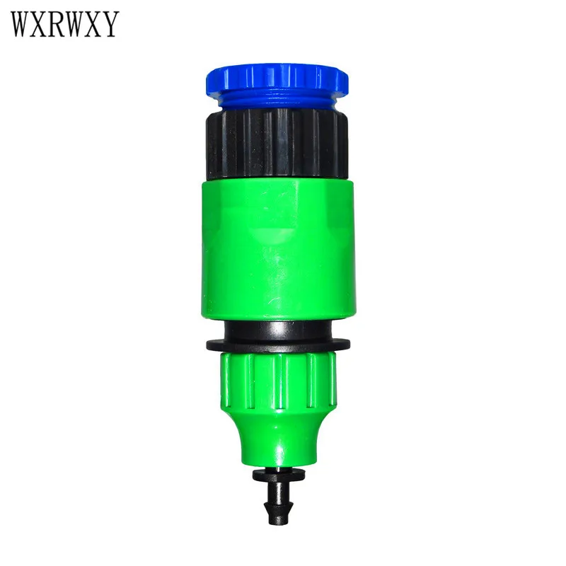 

Wxrwxy садовый соединитель 1/2 гнездо шланга для орошения 1/4 "разъем шланга 3/4 гнездо капельного орошения 1/4" прямой стержень 2 шт.