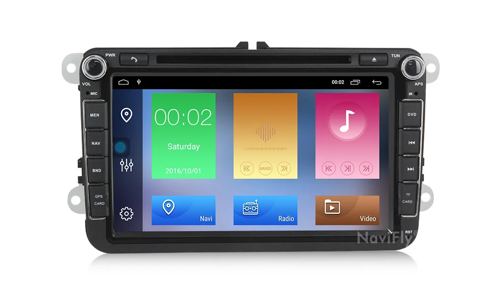 8 дюймов Android 9,1 автомобильный dvd-плеер gps Navi для Volkswagen VW Skoda golf 5 6 touran passat B6 jetta polo tiguan радио FM wifi RDS