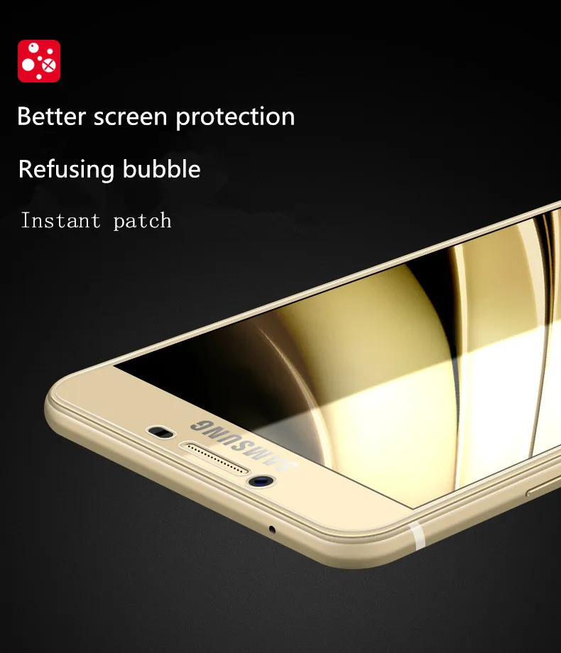 9H Tempered Glass For Samsung Galaxy J1 J2 J3 J5 J7 Prime A3 A5 A310 A510 2016 Premium Screen Protector Toughened Protective | Мобильные