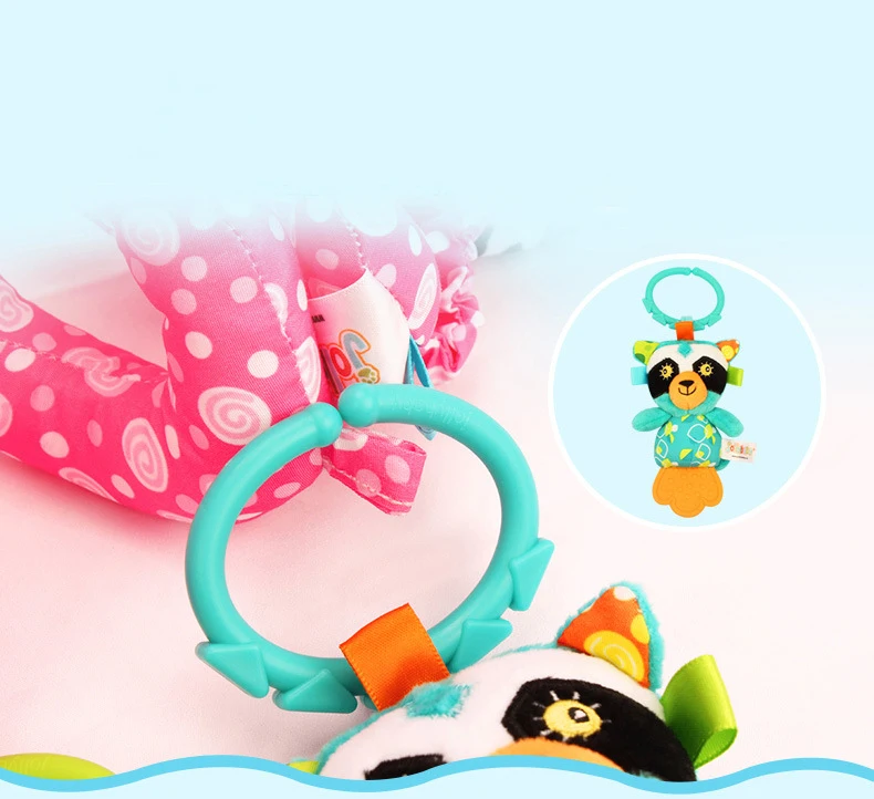 Игрушка прорезыватель для детской кроватки Sozzy игрушка коляски плюшевая