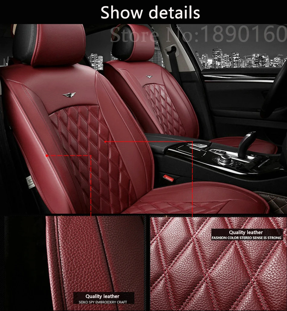 Универсальный кожаный автомобильные чехлы на сиденья для Toyota Corolla Camry RAV4 Auris Prius yalis Avensis внедорожник авто аксессуары автомобиль палочки