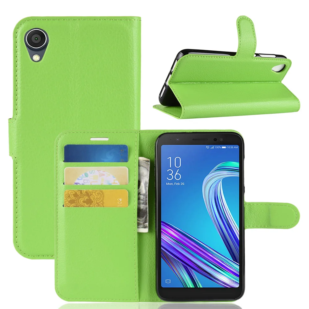 ASUS Zenfone Lite L1 G553KL ZA550KL кожаный чехол Премиум PU кошелек флип чехол для Asus ZenFone Live L1 ZA550KL G552KL Asus X00RD