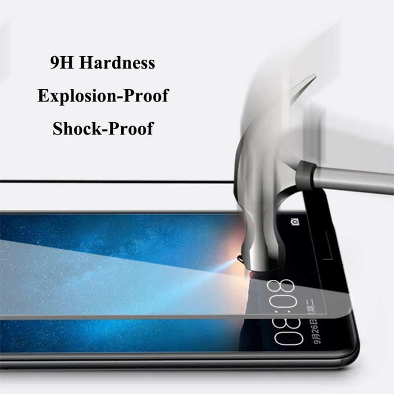 9H полное покрытие Точная Взрывозащищенная защитная пленка для экрана Huawei Mate 10 Lite