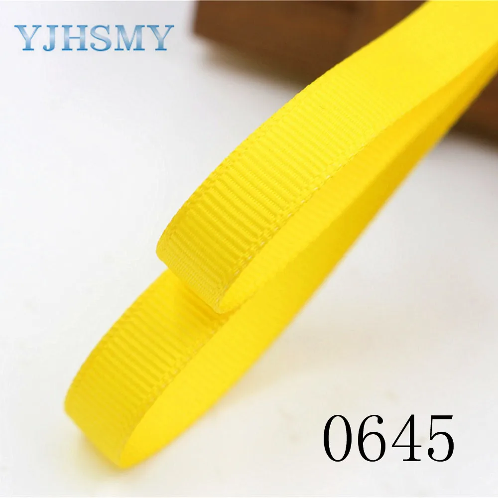 YJHSMY J-17606-L10MM-0458 10 мм ярдов однотонные ленты термопечать grosgrain Свадебные аксессуары