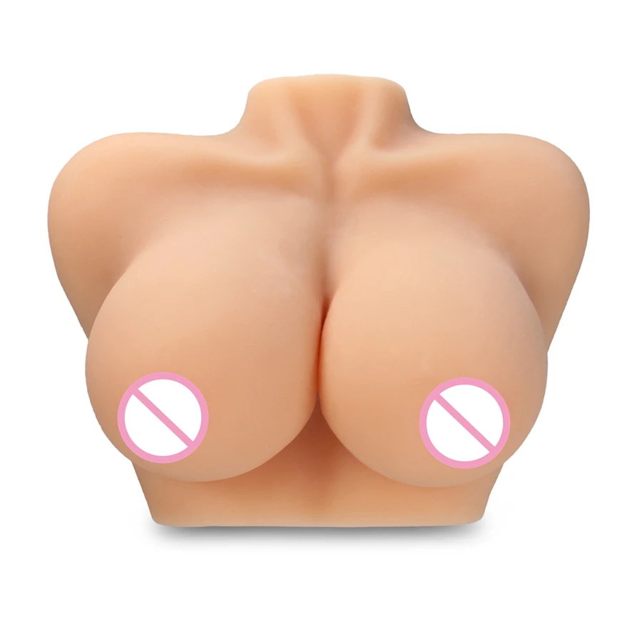 Секс игрушка на грудь большая силиконовая реалистичные ощущения узкого кукла
