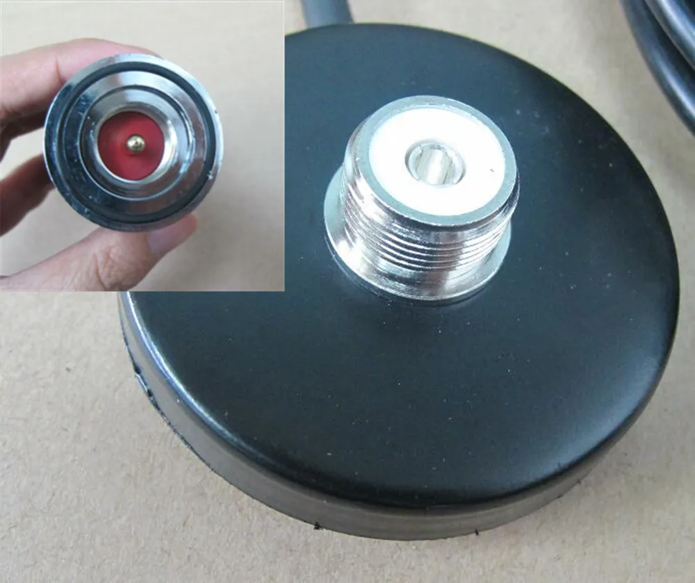 

OPPXUN car antenna accessories car small steel cannon and sucker SL16 for QYT 7900D 8900D for TYT 9800 radios