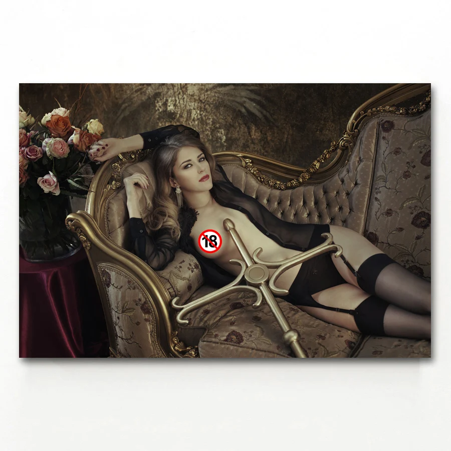 

Sexy Women Pretty Girls underclothes Wall Art Posters and Prints Canvas Art Paintings For Living Room Decor