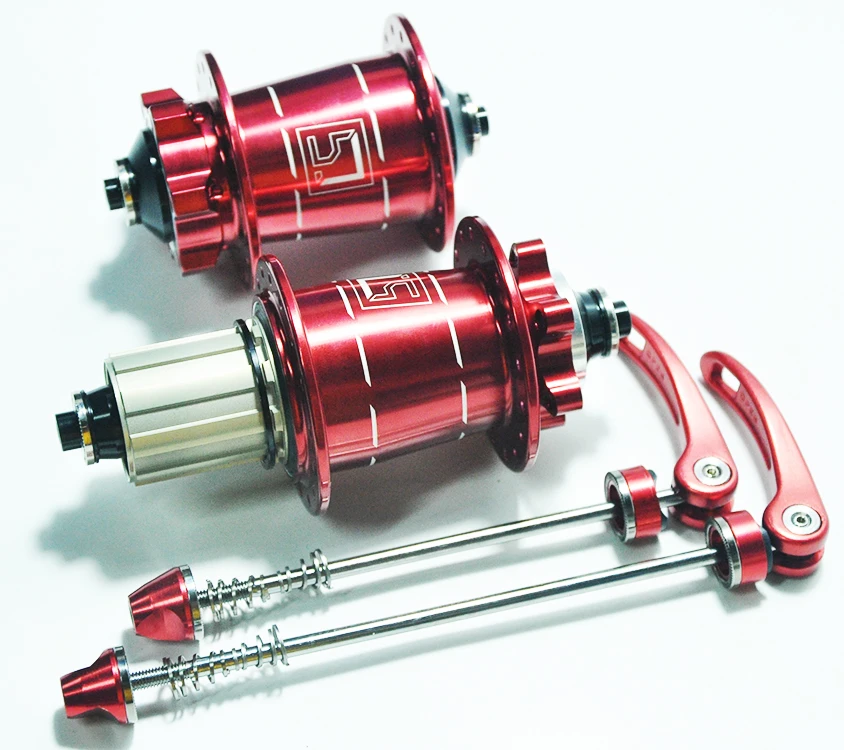 90 кликов 4 подшипники 6 Pawls 32H Mtb CNC горный велосипед концентратор 8 9 10 11S Кассетный корпус спереди и сзади QR с через ось