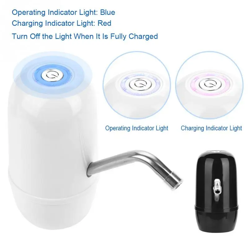 Автоматический водяной насос для бутылки с usb зарядкой двойной двигатель