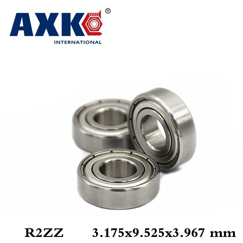 Axk 10 шт. R2zz R2 шариковый подшипник 3 175*9 525*3 967 мм Глубокий шаровой 1/8 &quotx3/8&quot x5/32